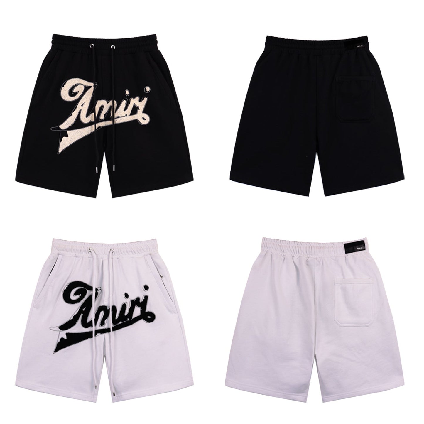 AMRI logo-embroidered Track Shorts